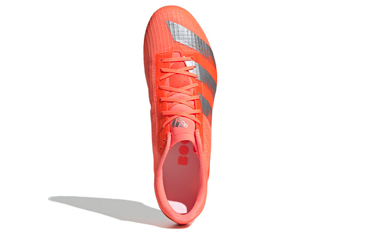 adidas Adizero MD Spikes Shoes 'Red Metallic Silver' EE4605