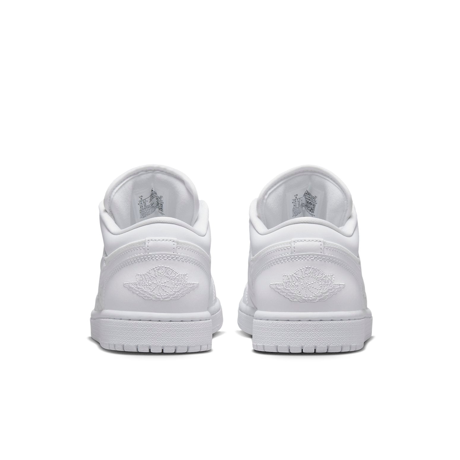 (WMNS) Air Jordan 1 Low 'Triple White Quilted' DB6480-100
