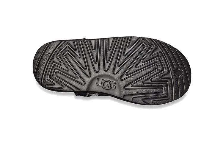 (PS) UGG Classic Mini II Stars Snow Boots Black 1115852T-BLK