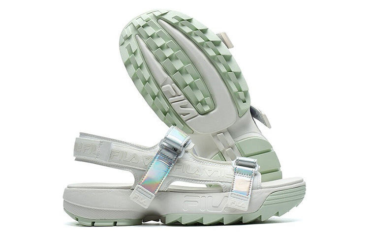 (WMNS) FILA Disruptor Sports Sandals GS White F12W114538FSW