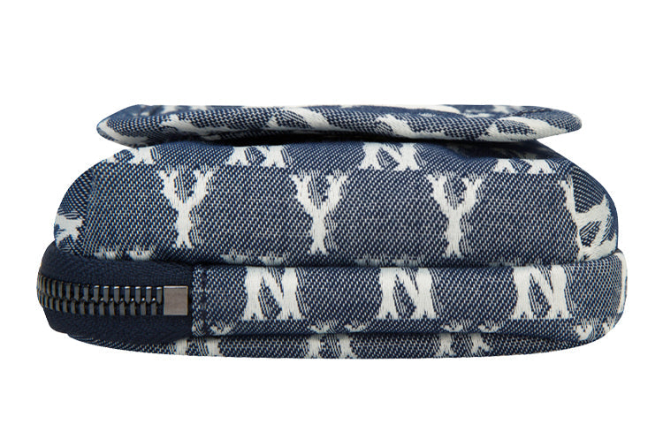 MLB Monogram NY New York Yankees Crossbody Bag Blue 32BGDD011-50N