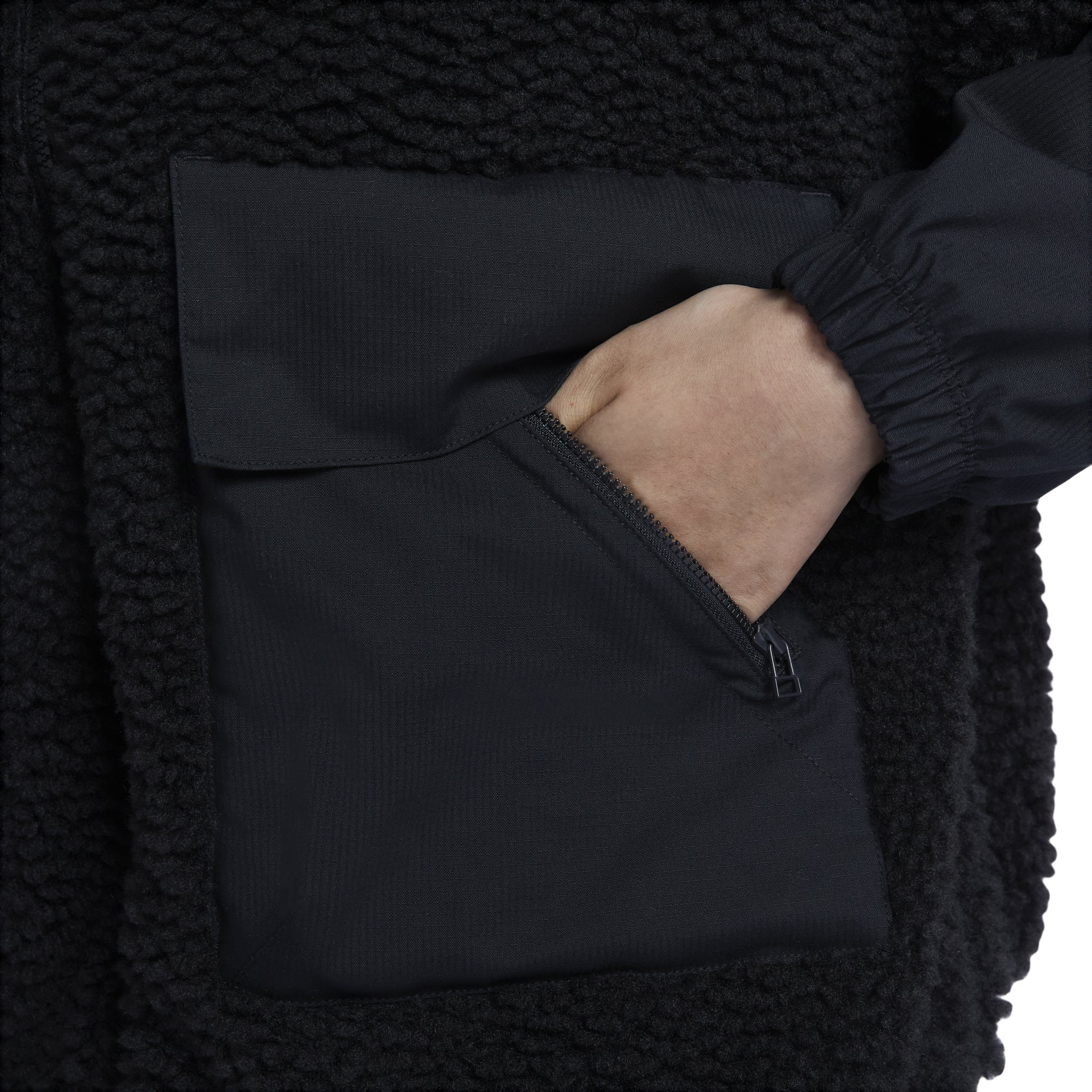 (WMNS) Nike Sportswear Essential Jacket Asia Sizing 'Black' FV8017-010