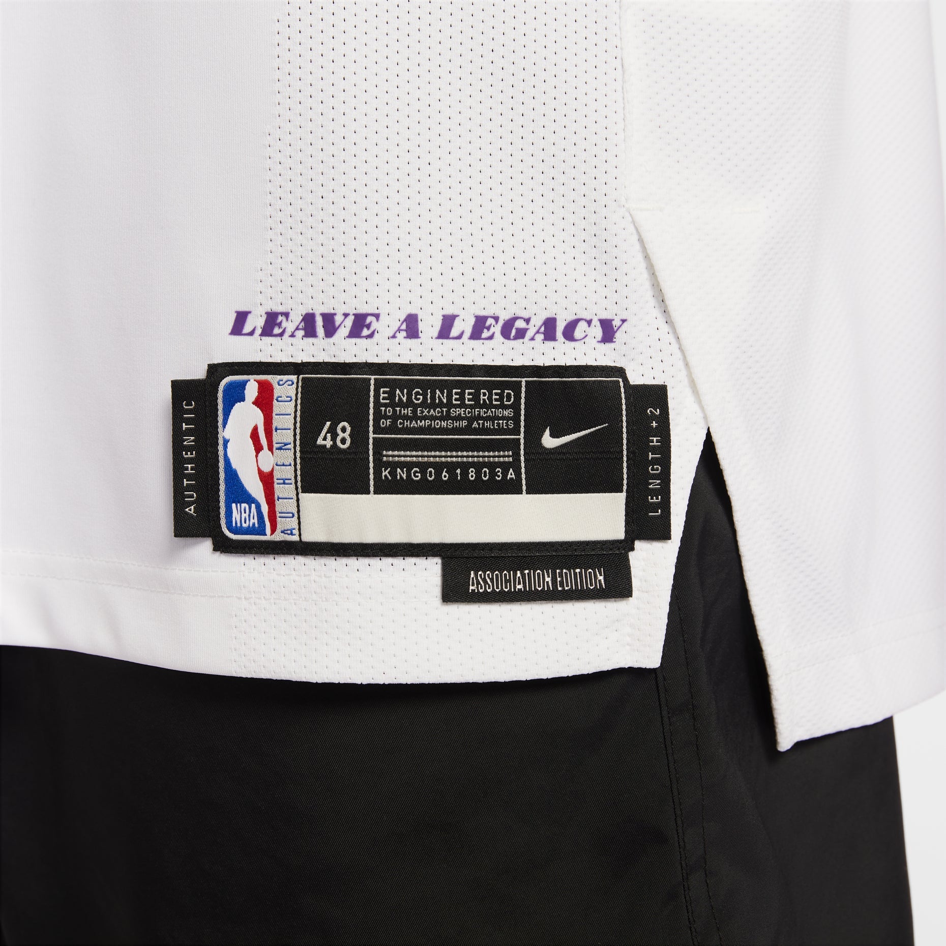 Nike Dri-FIT ADV NBA Authentic Jersey 'Los Angeles Lakers Association' DM5911-102