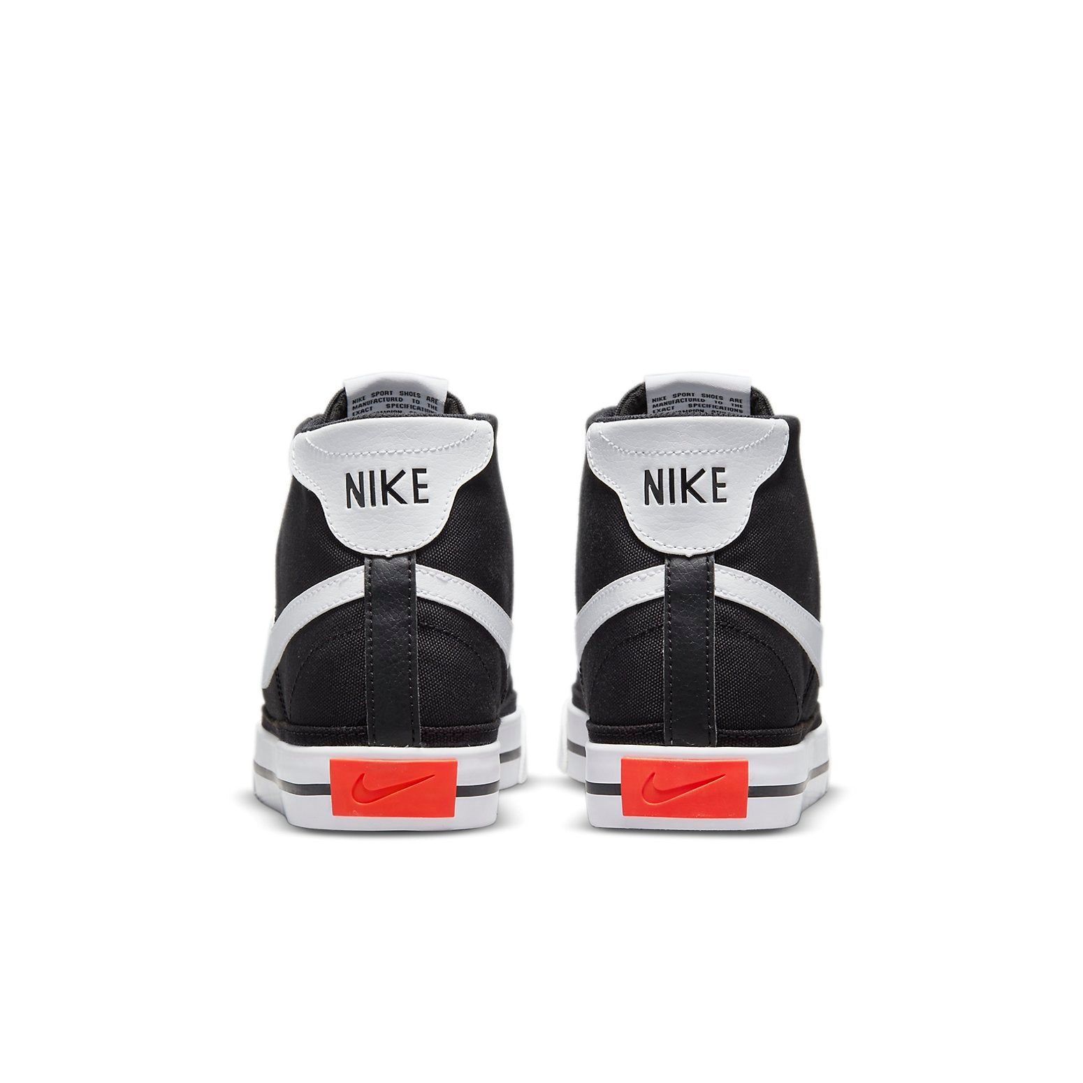 Nike Court Legacy Canvas Mid 'Black White' DD0162-001