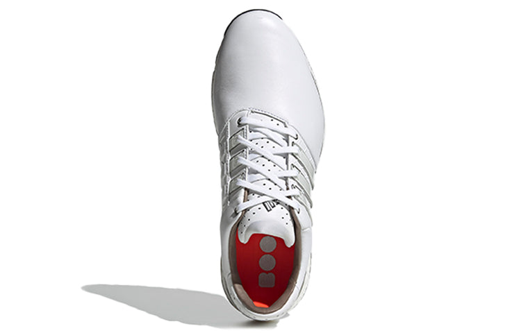 adidas Tour360 XT-SL Spikeless 2.0 Wide Golf Shoes 'Cloud White Dark Silver Metallic' EG4884