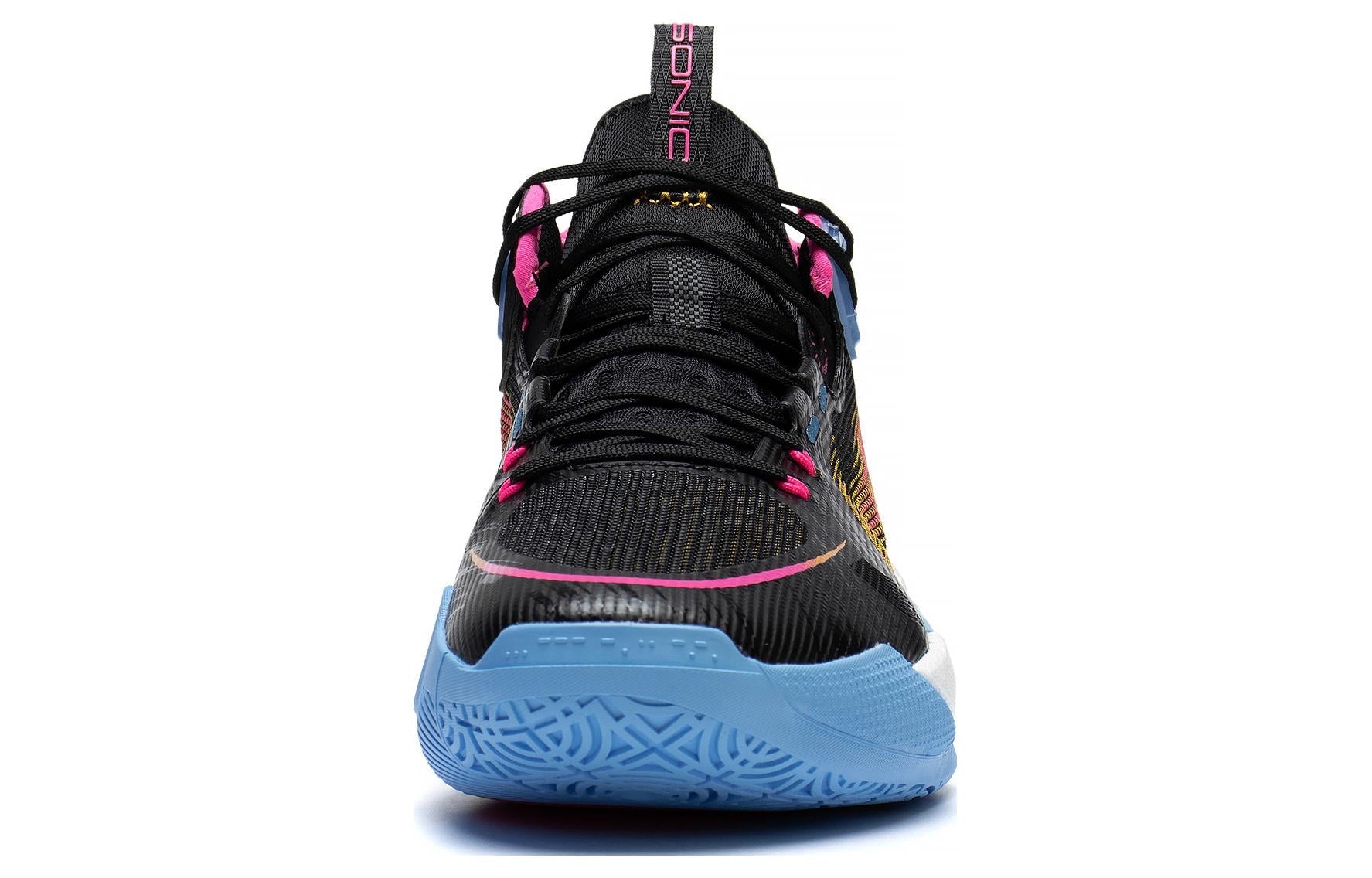 Li-Ning Sonic 10 Ultra Mid 'Black Blue Multi' ABAS145-5