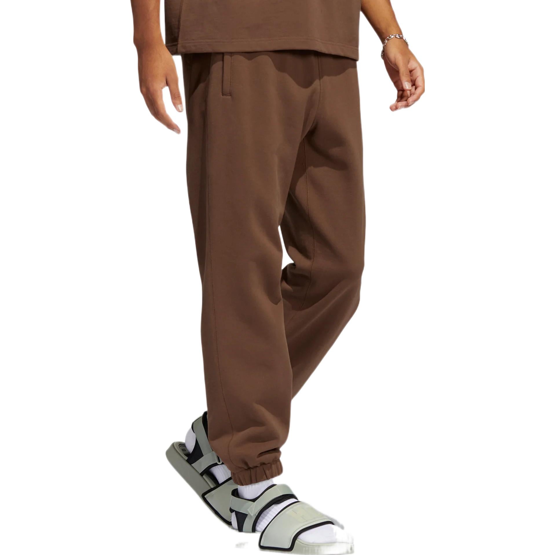 adidas x Pharrell Humanrace Small Logo Sweatpants 'Brown' HF9917