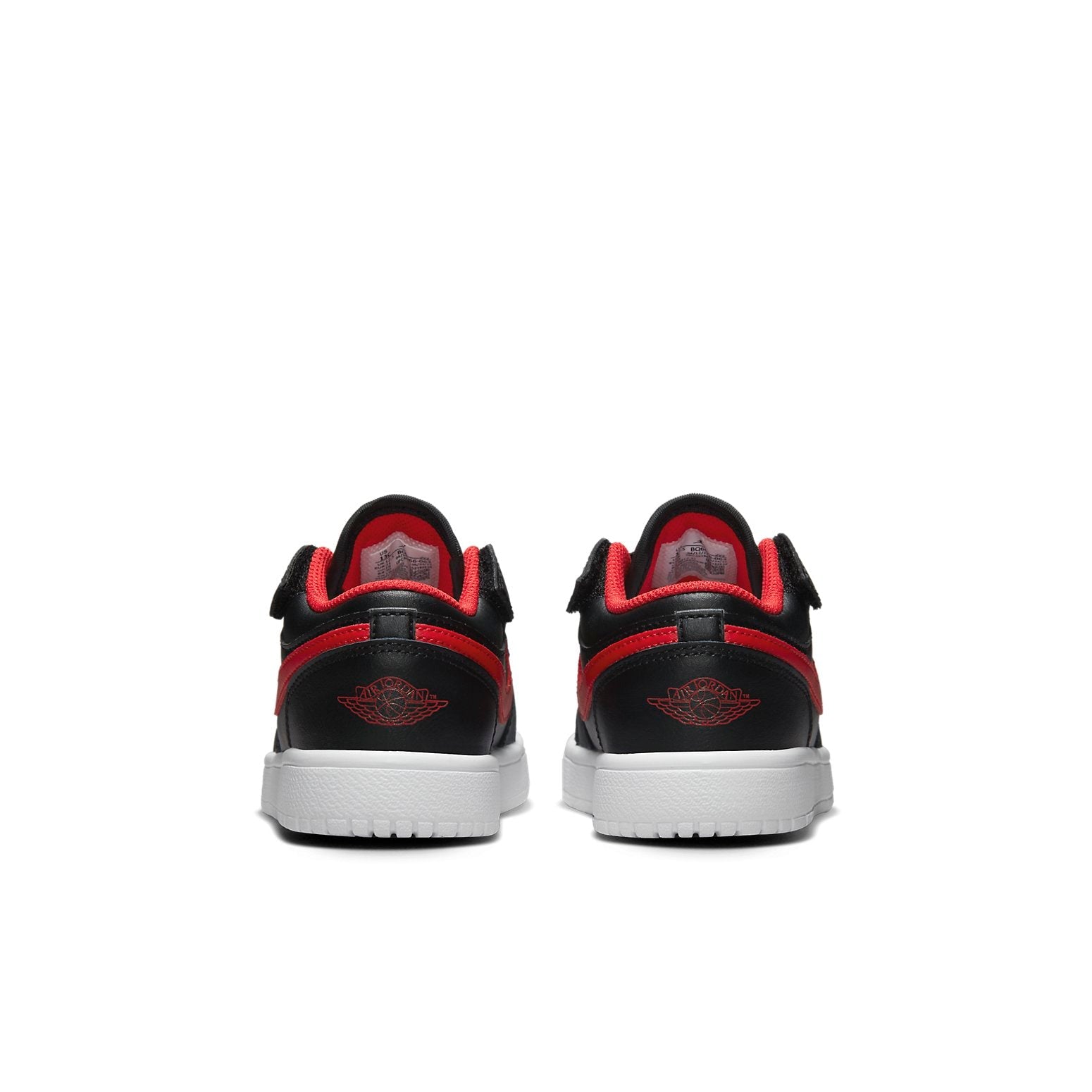 (PS) Air Jordan 1 Low 'Black Red' BQ6066-063