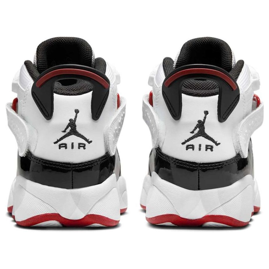 (GS) Air Jordan 6 Rings 'White Varsity Red Black' 323419-164