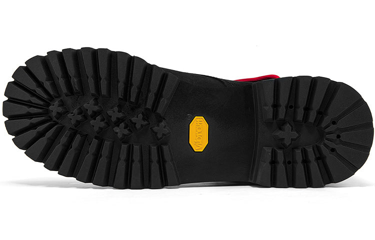 (WMNS) Timberland Holiday Luxe Waterproof Boot 'Black Nubuck Red' A2JVDW
