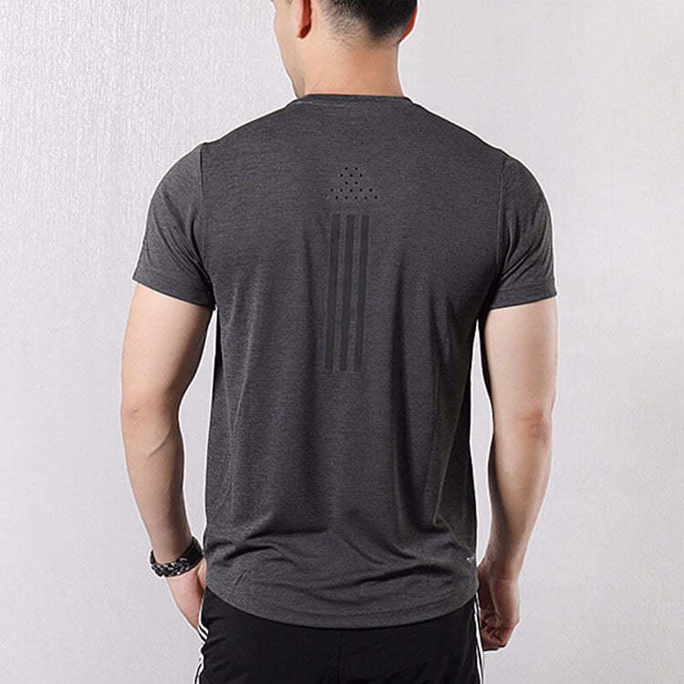 adidas Running Sports Short Sleeve Gray / Black EI6386