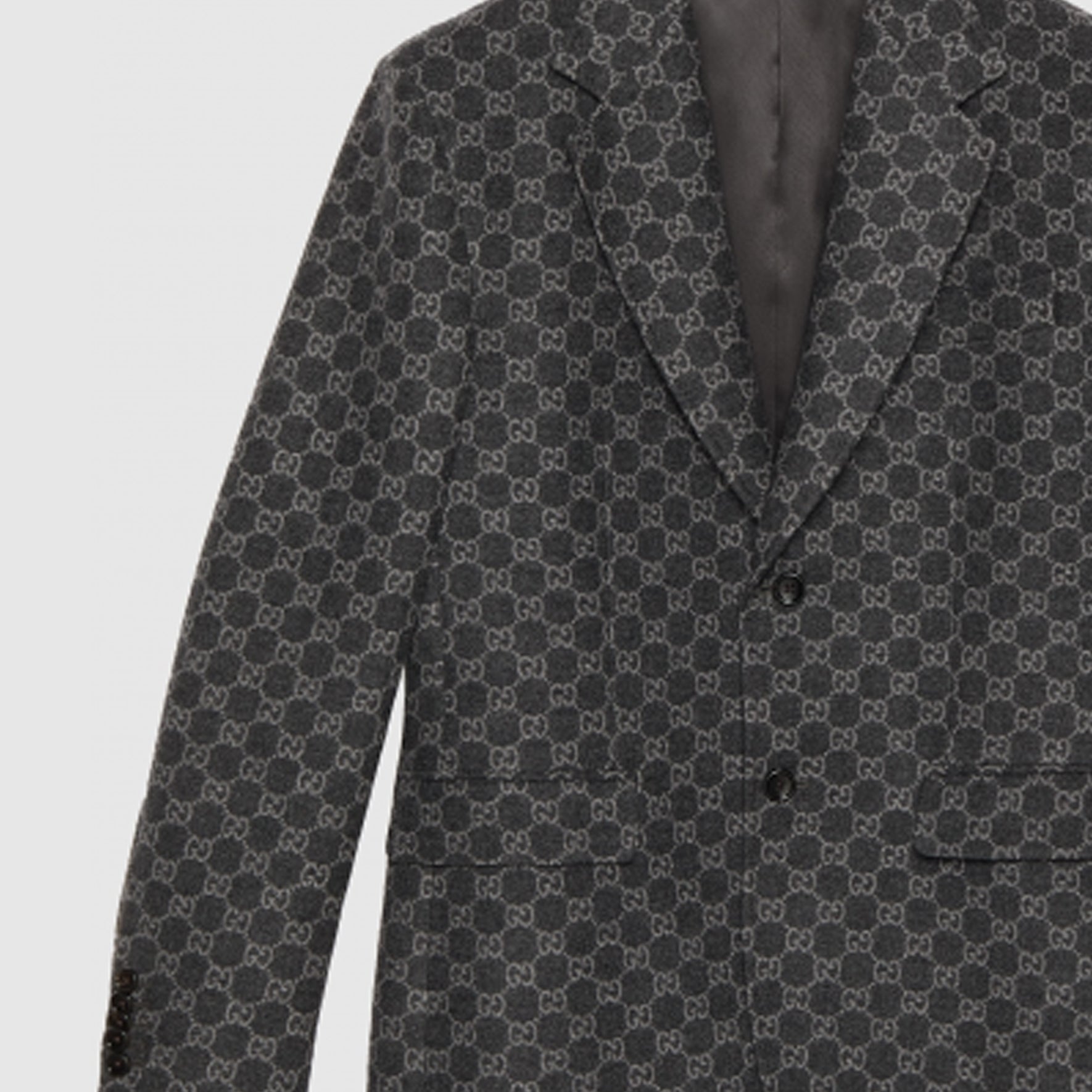 Gucci GG Flannel Jacket 'Black' 770366-ZAOWO-1074