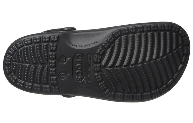 Crocs Classic Clog Casual Stay Warm Shoe Unisex Black 203766-060