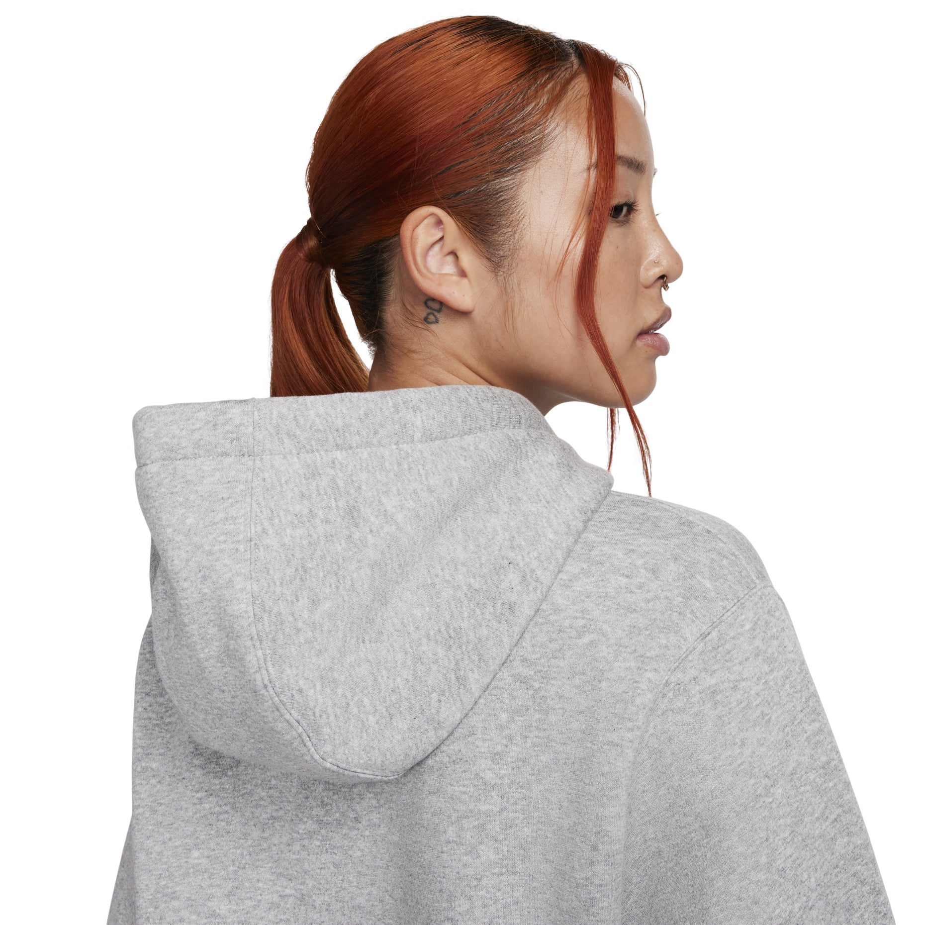 Nike Sportswear Club Hoodie Asia Sizing 'Dark Grey' BV2655-063