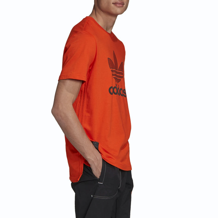 adidas originals Sports Round Neck Short Sleeve Orange Yellow GK0645