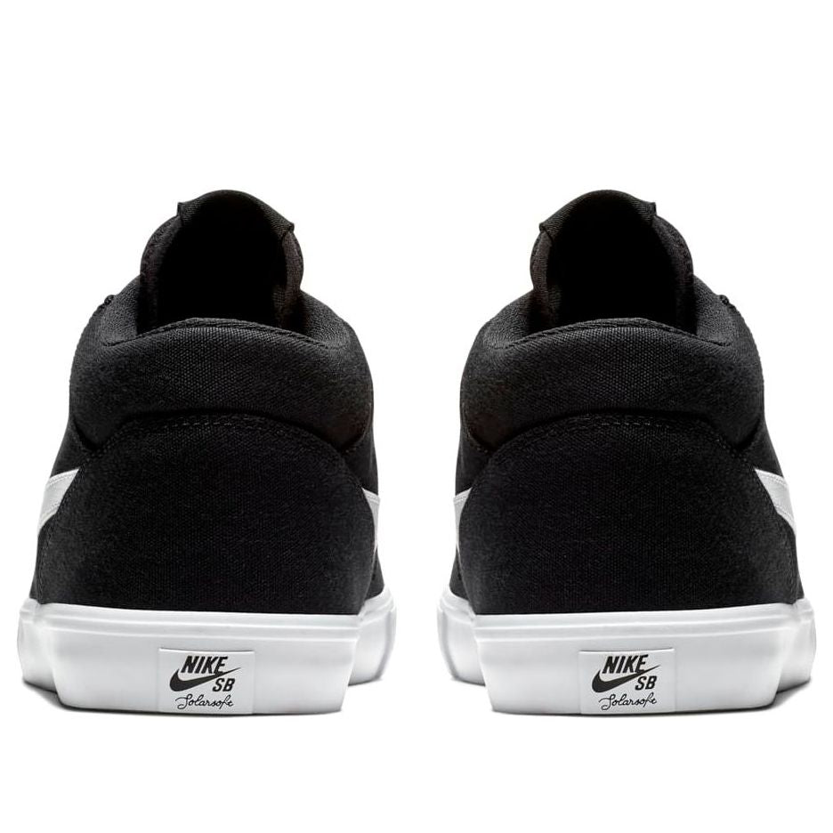 Nike SB Portmore 2 Solarsoft Mid 'Black White' AQ7728-002