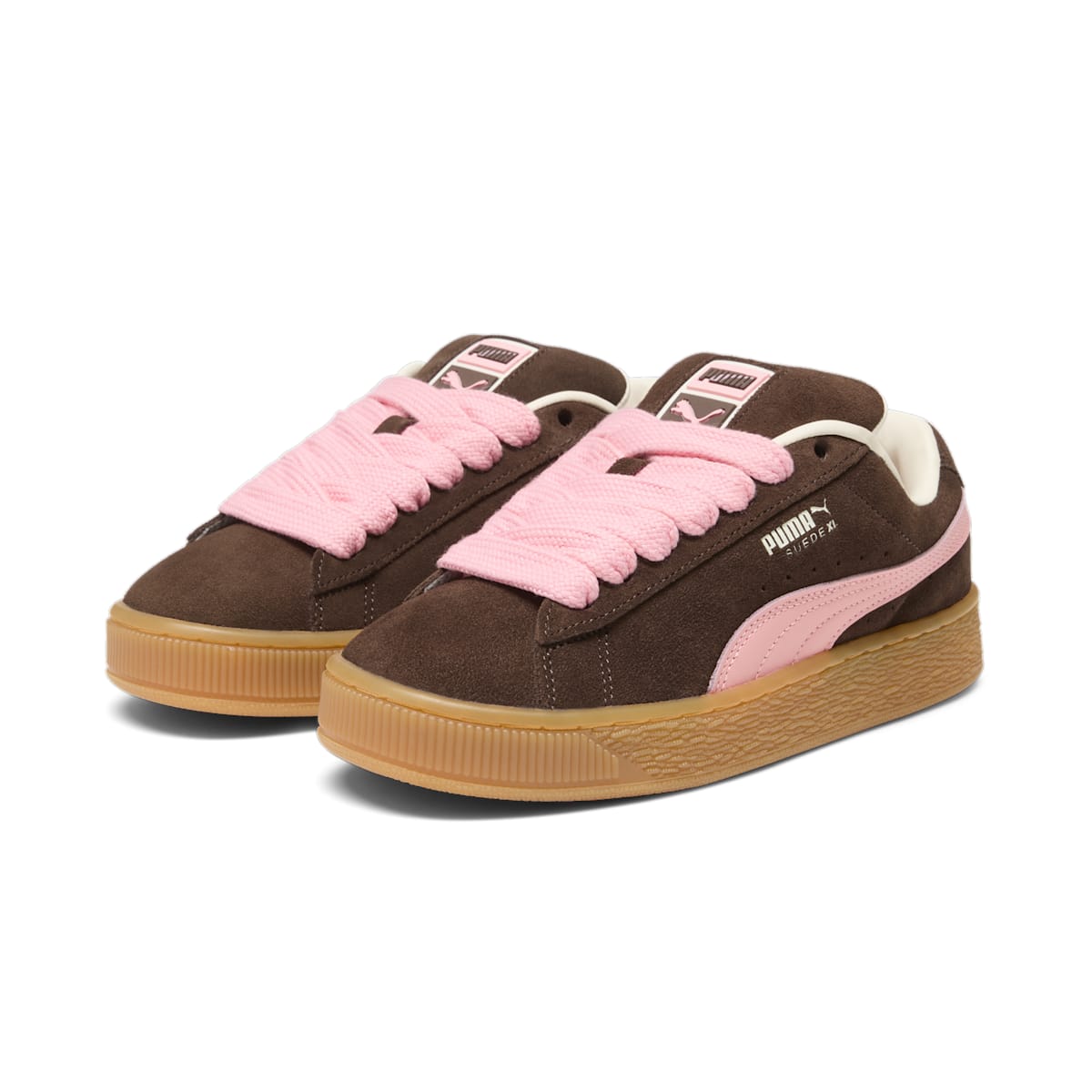(WMNS) PUMA Suede XL 'Chestnut Brown Peach Smoothie' 397648-14