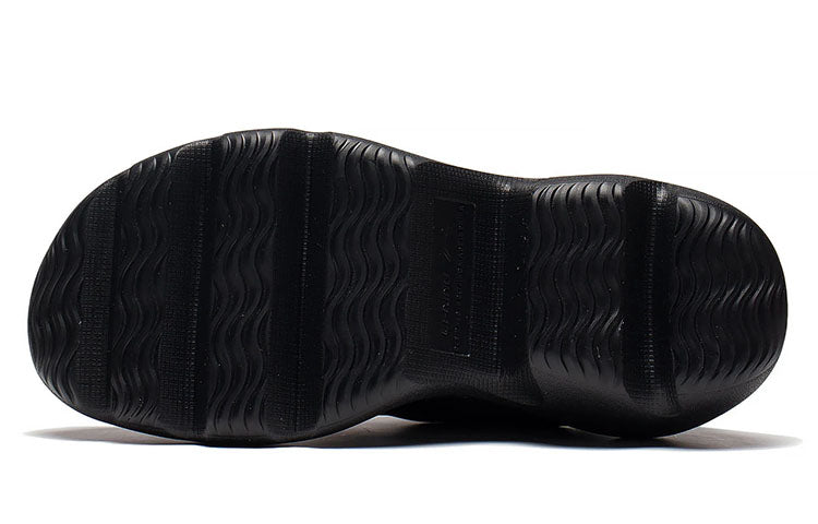 (WMNS) Li-Ning Puff Platform 'Black Green' AZGS072-2