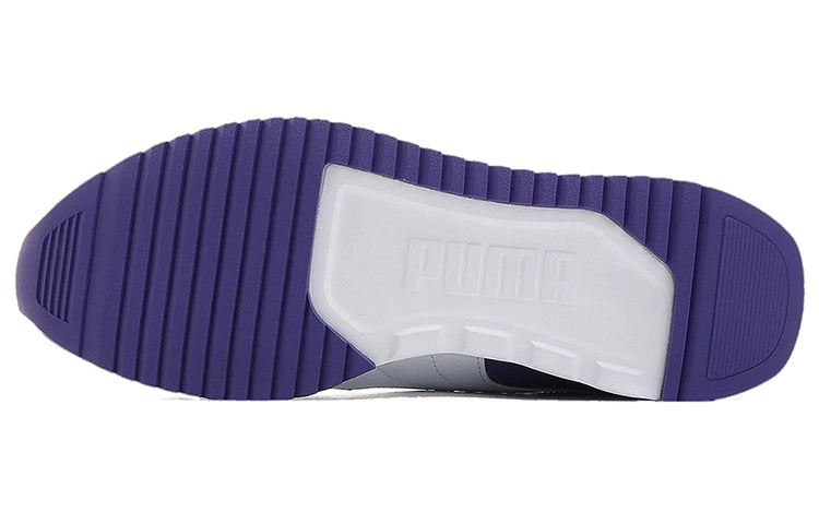 PUMA R78 Blue/White/Purple Low sneakers 373117-11