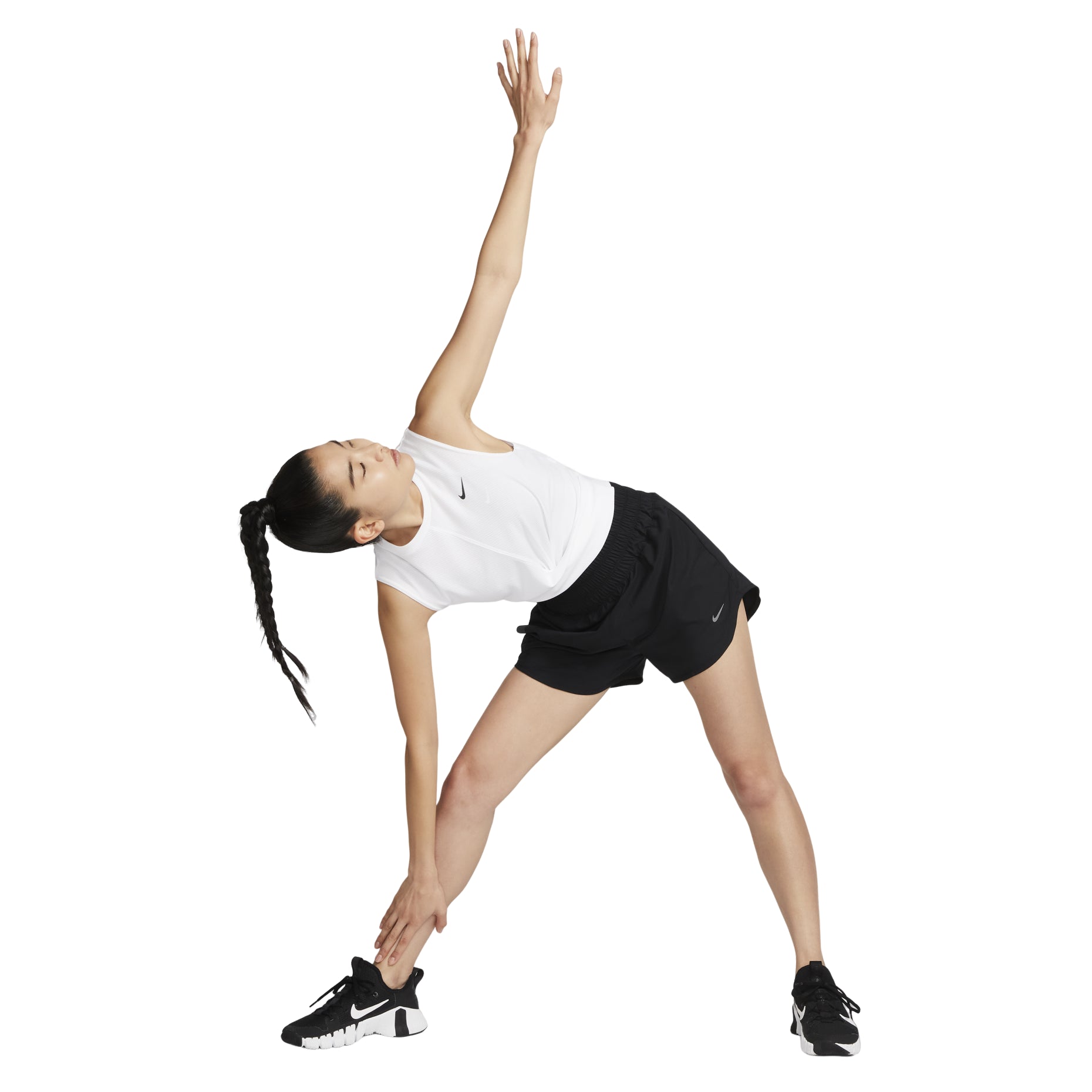 (WMNS) Nike One Dri-fit Ultra High-waisted 3" Brief-lined Shorts 'Black' DX6643-010