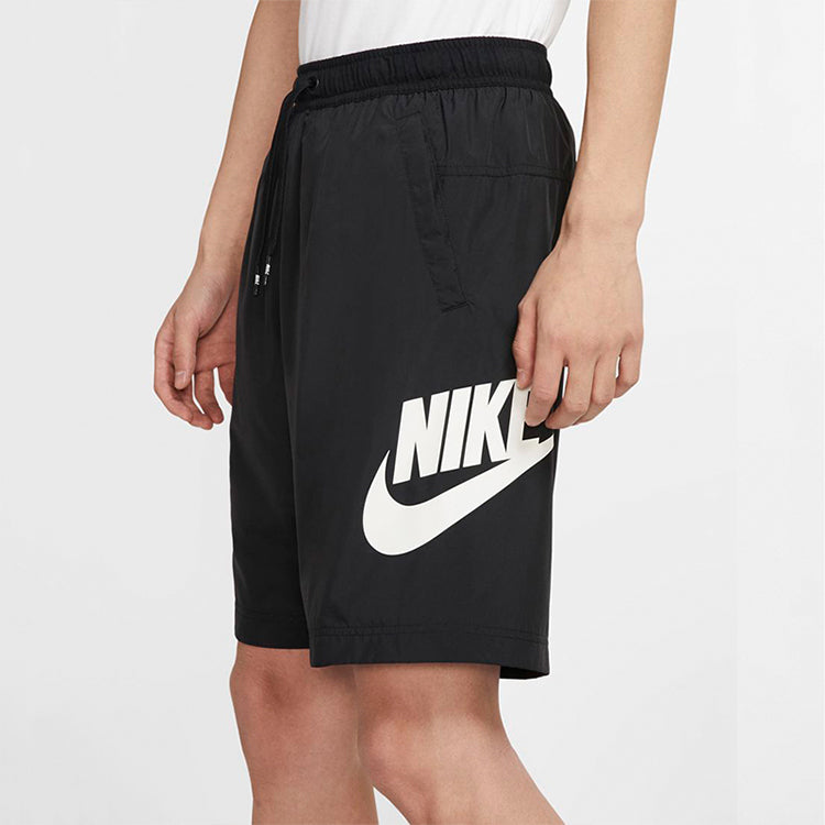 Nike Ce Short Woven Hybrid Logo Sports Training Shorts Men's Black CJ4441-010