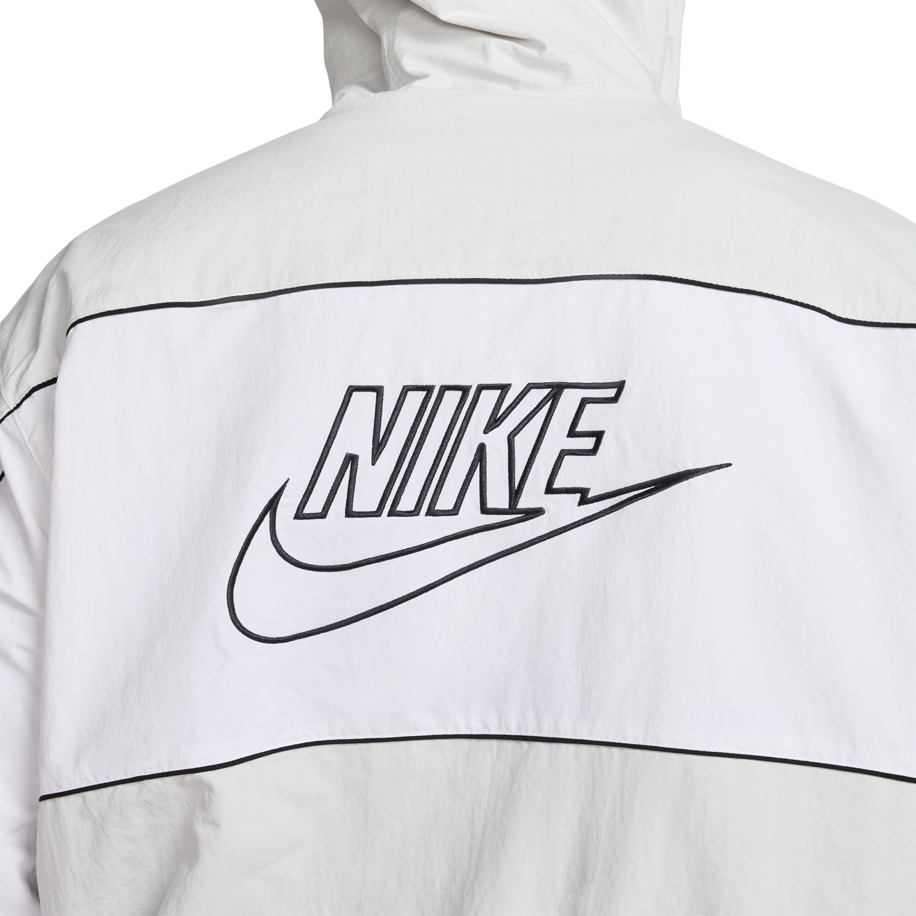Nike Club Hooded Jacket Loose Fit Asia Sizing 'Dust White' HJ2013-025