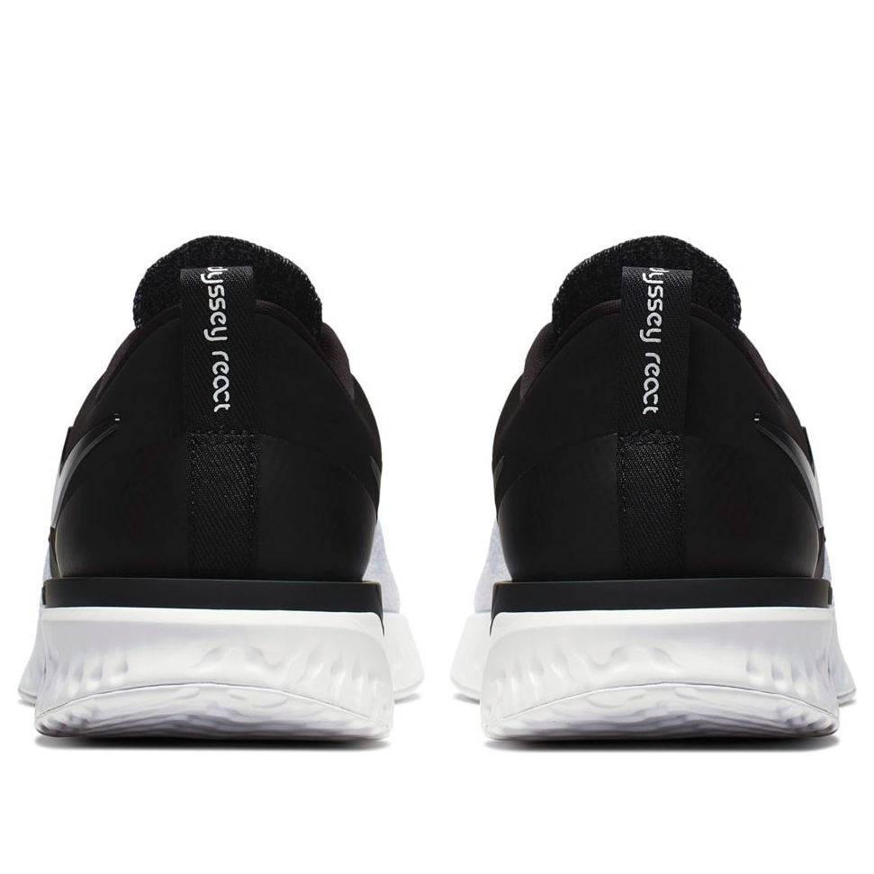 (WMNS) Nike Odyssey React 2 Flyknit 'Black White' AH1016-007