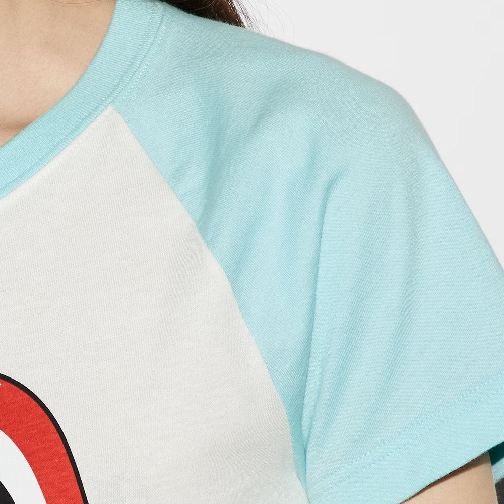 (WMNS) Gucci Cotton Jersey Short Sleeved T-Shirt 'Off White' 768183-XJGHN-9095