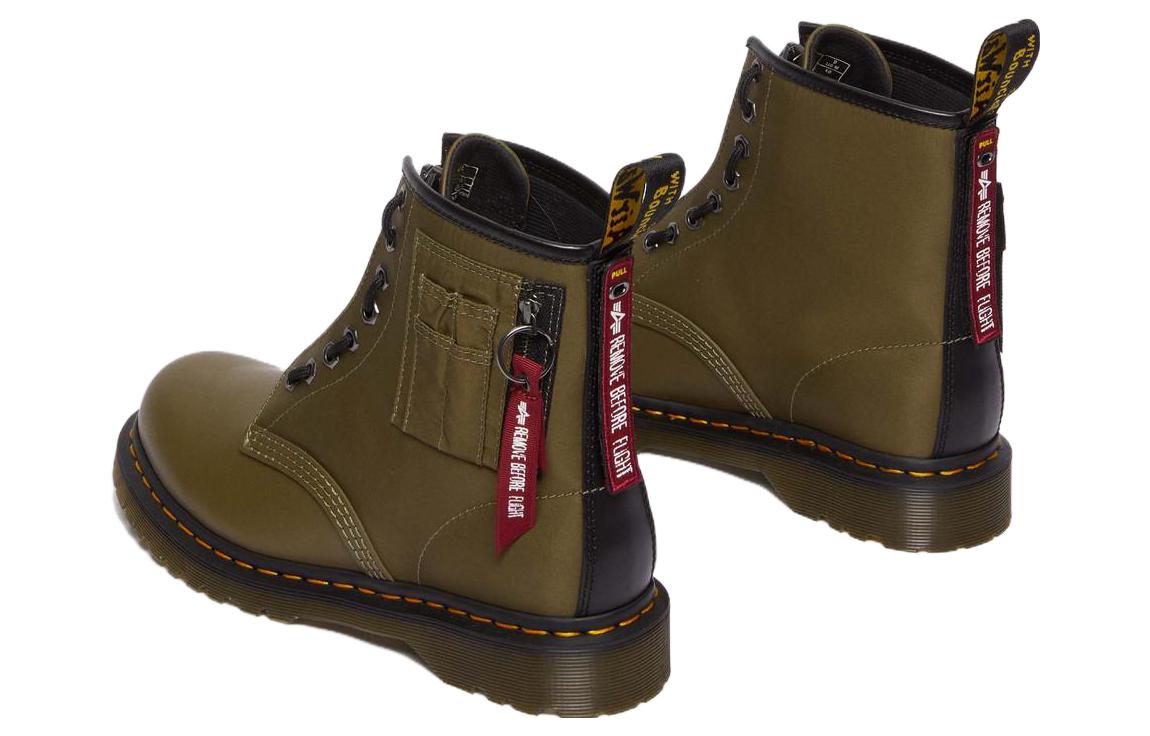 Dr. Martens x Alpha Industries 1460 Ben Boot 'Olive Black' 31718388