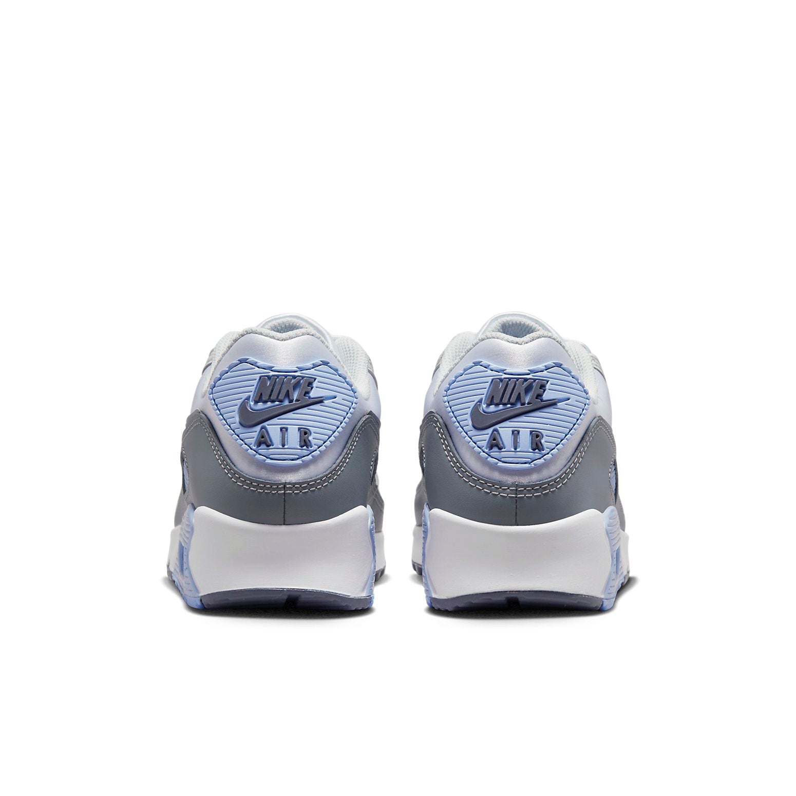 (WMNS)Nike Air Max 90 'White Grey Blue' FB8570-100