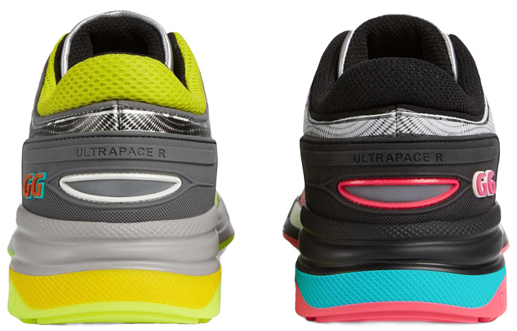 (WMNS) Gucci Ultrapace R 'Mismatched - Neon Pink Yellow' 623153-H9T40-8476