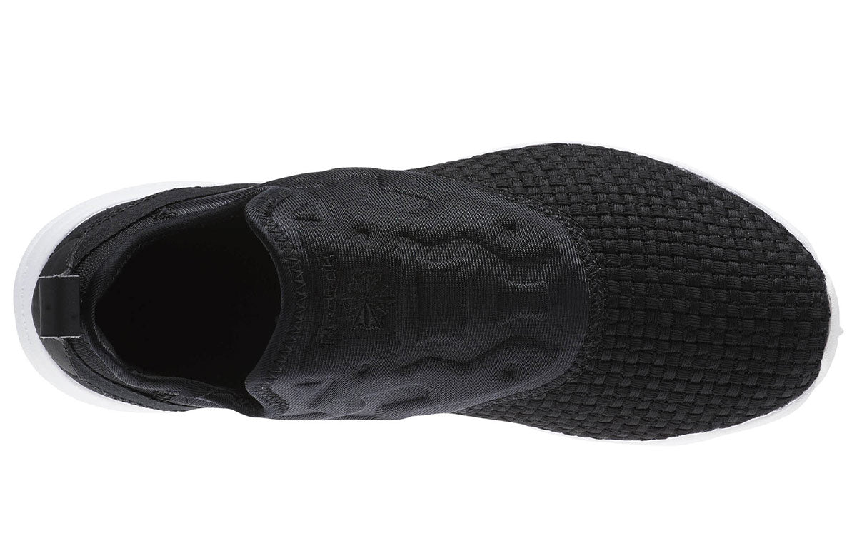 (WMNS) Reebok Furylite Slip On Woven 'Black' CM9809