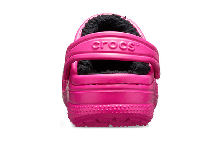(GS) Crocs Ralen Lined Clogs 'Candy Pink Black' 16245-6X1