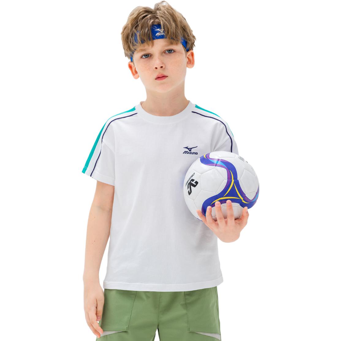 (GS) Mizuno Casual T-shirt 'White' T2270