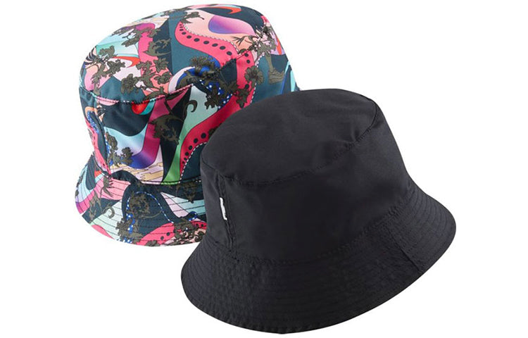 (WMNS) Nike NSW Bucket Hat 'Black multi-Color' CW5901-010