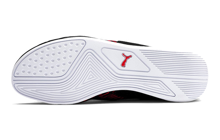 (GS) PUMA Ferrari Drift Cat 7s Ultra Low Top Running Shoes Black/White/Red 306426-01