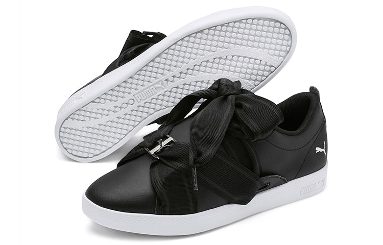 (WMNS) PUMA Smash Black 368081-01