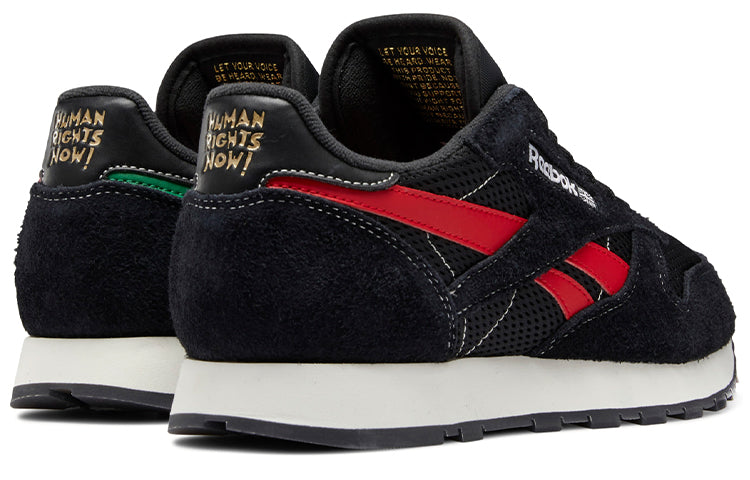 Reebok Classic Leather 'Human Rights Now! - Black Red' GY0707