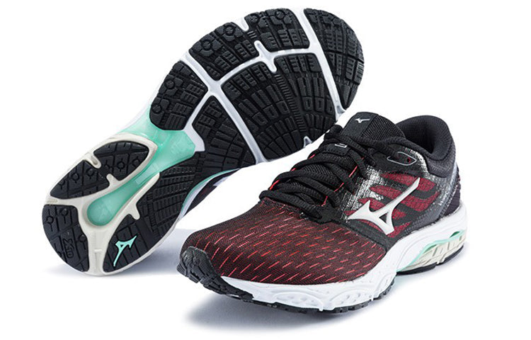 (WMNS) Mizuno Prodigy 3 Black/Red J1GD201038