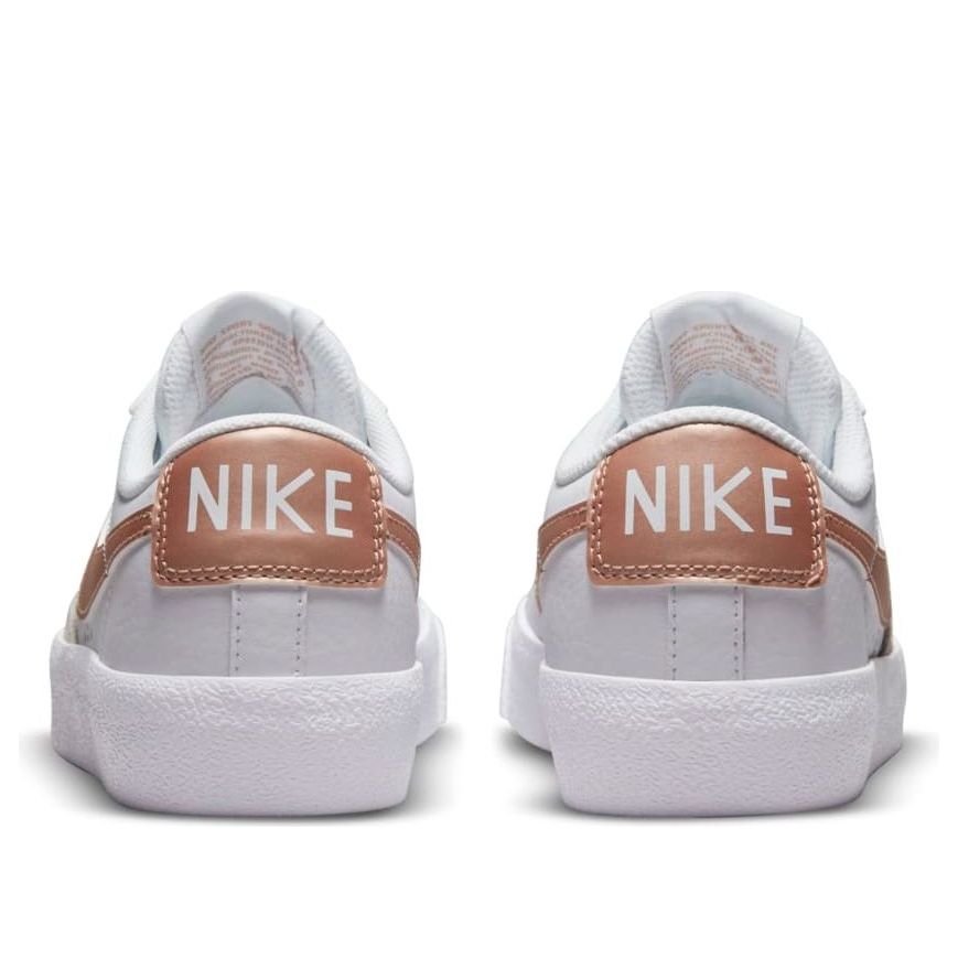 (GS) Nike Blazer Low '77 'White Metallic Red Bronze' DA4074-107