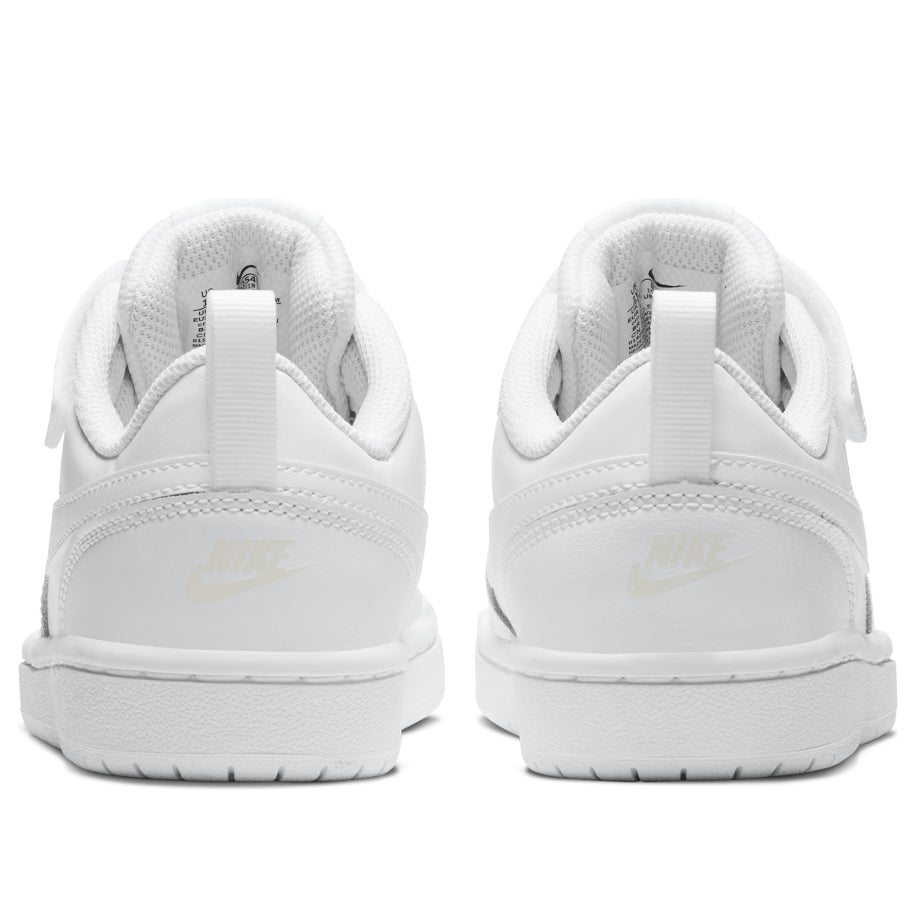(PS) Nike Court Borough Low 2 'Triple White' BQ5451-100