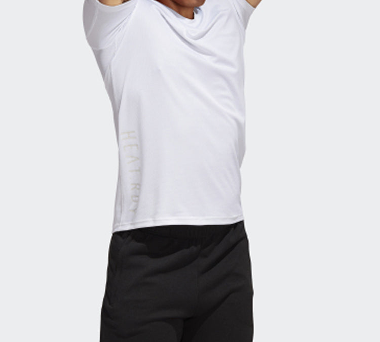 adidas Trg Tee H.Rdy Sports Training Short-sleeve Tee Men White FM2098