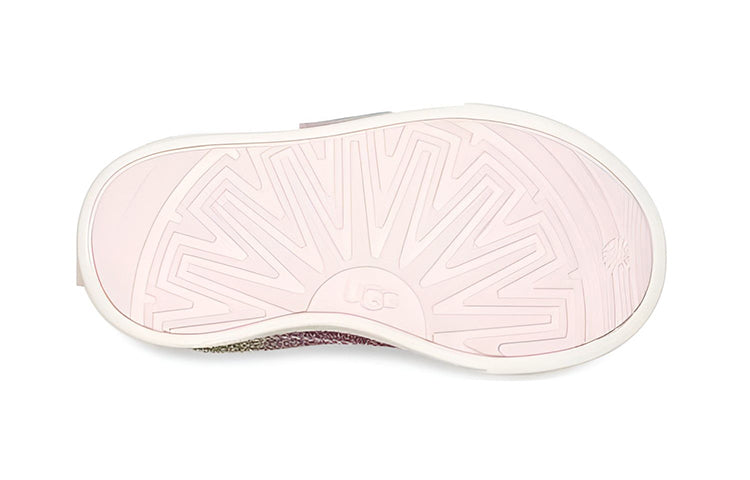 (TD) UGG Rennon Low Shoe 'Seashell Pink Rainbow Glitter' 1124874T-SPRGL