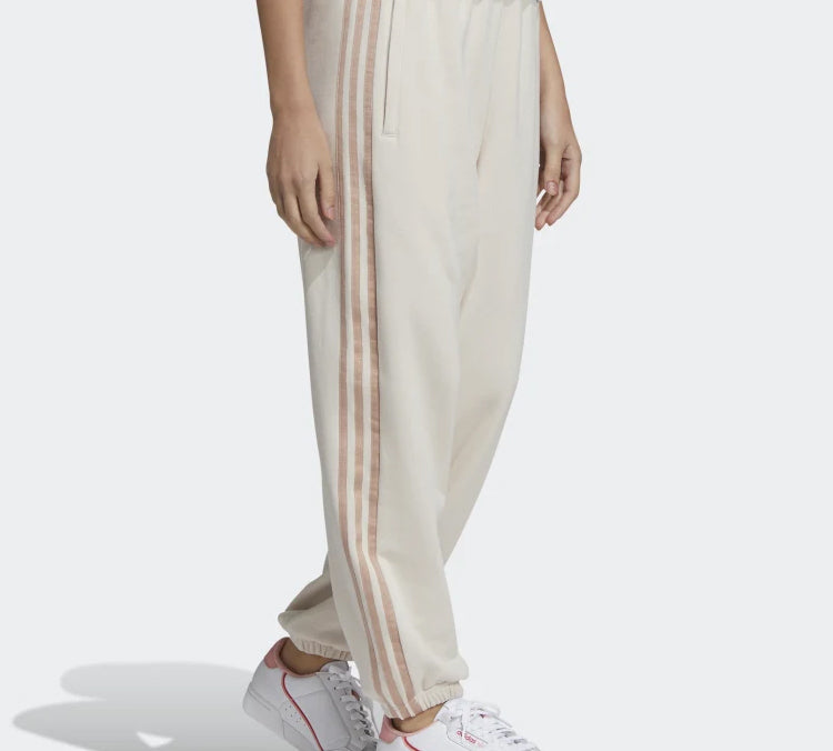 (WMNS) adidas Cuffed Sweatpants 'Linen' GM6699