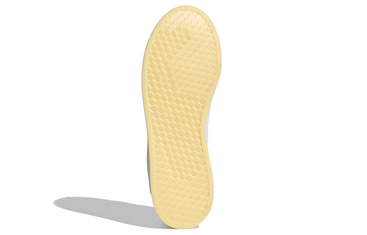 (WMNS) adidas neo Courtpoint Cl X 'White Yellow' FW7387