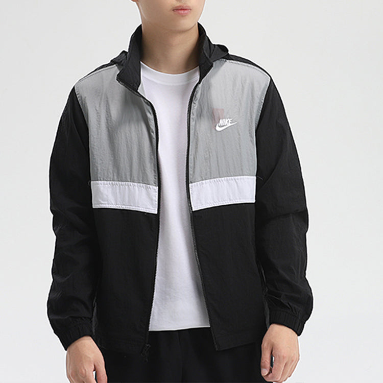Nike Sportswear Tatting Jacket Coat Men White CU4310-100