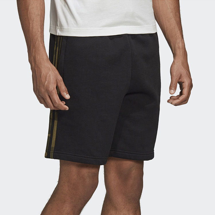adidas originals Camo short Leisure Sports Shorts Men's Black FM3364