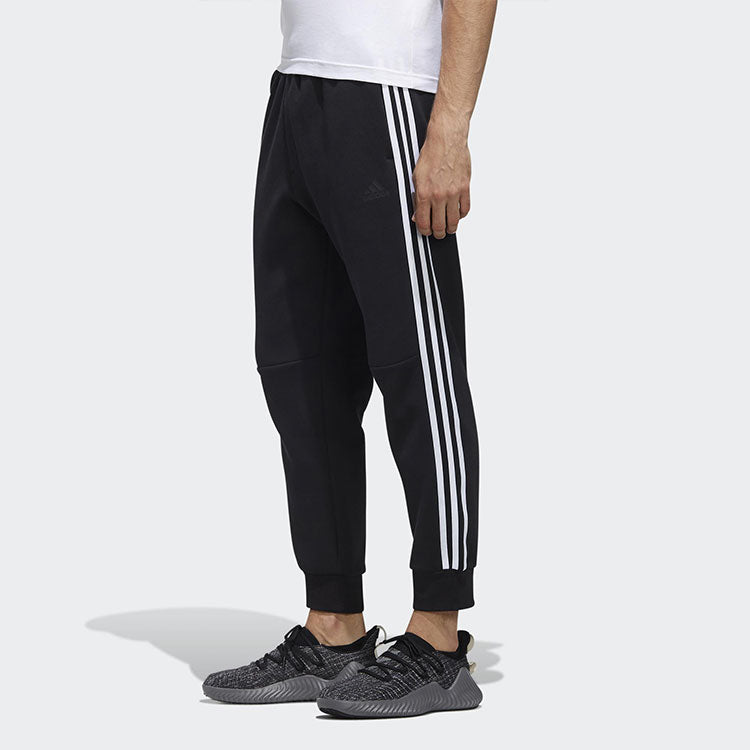 adidas Ai Pt Kn Lw logo Printing Knit Conical Sports Pants Black EH3819