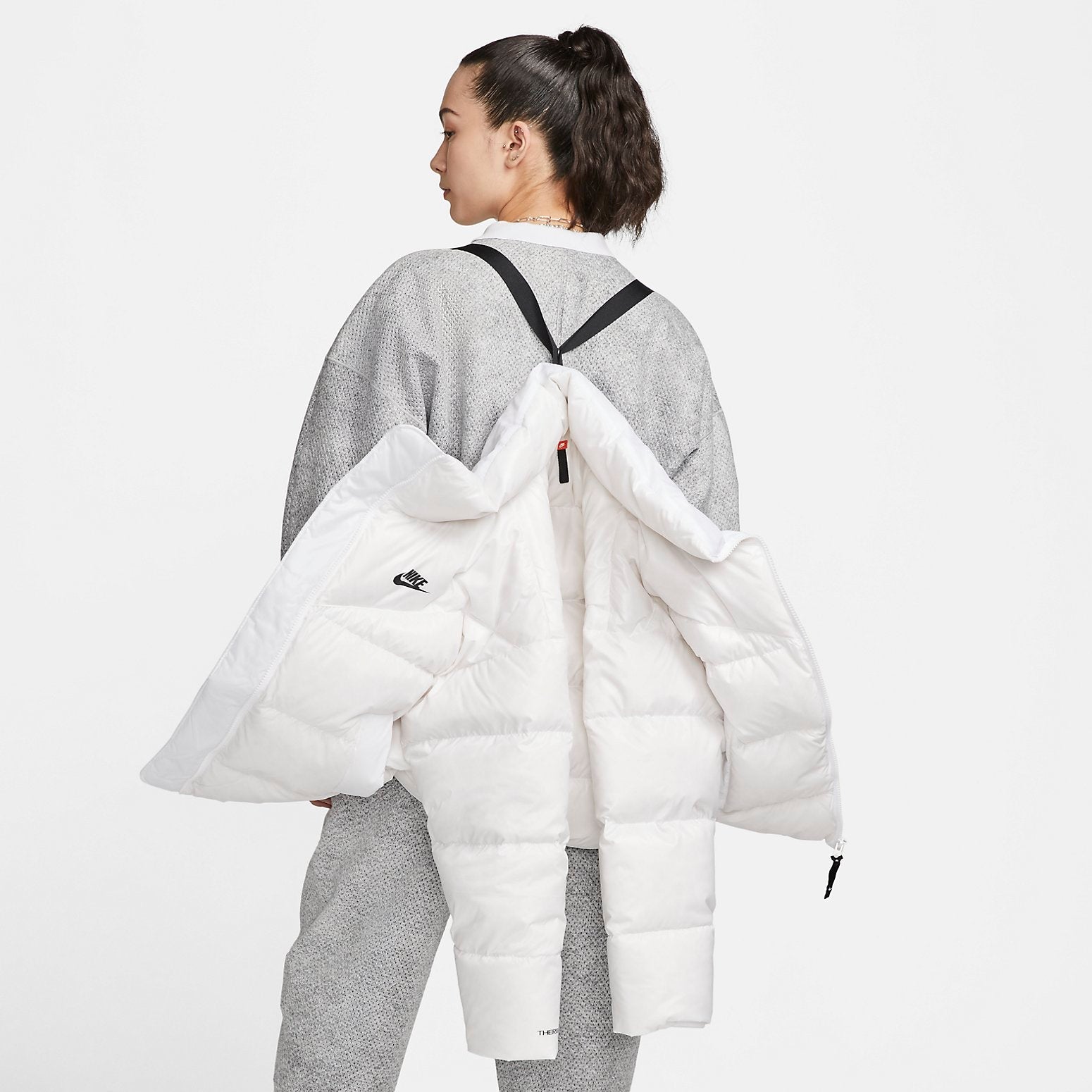 (WMNS) Nike Sportswear Therma-FIT City Series Logo 'White' DV0555-100