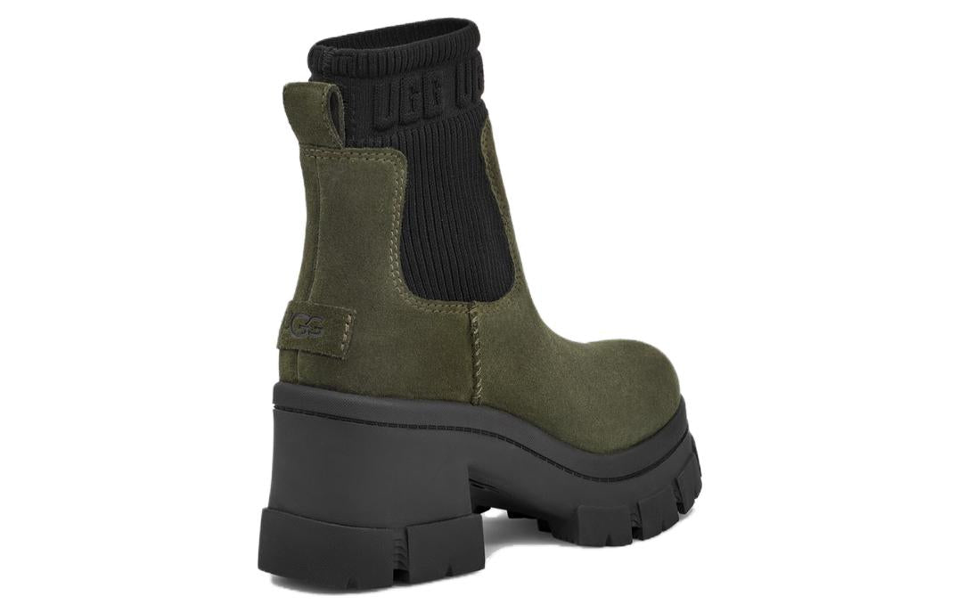 (WMNS) UGG Brooklyn Chelsea Boot 'Forest Night' 1143851-FRSN